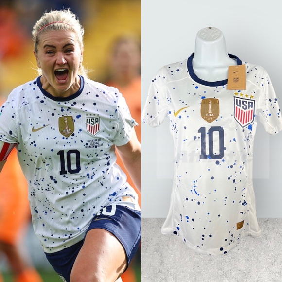 Tops | New Womens Soccer Jersey Home Horan 1 Usa World Cup Athletic